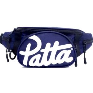Patta oval captain blue ripstop waist bag
